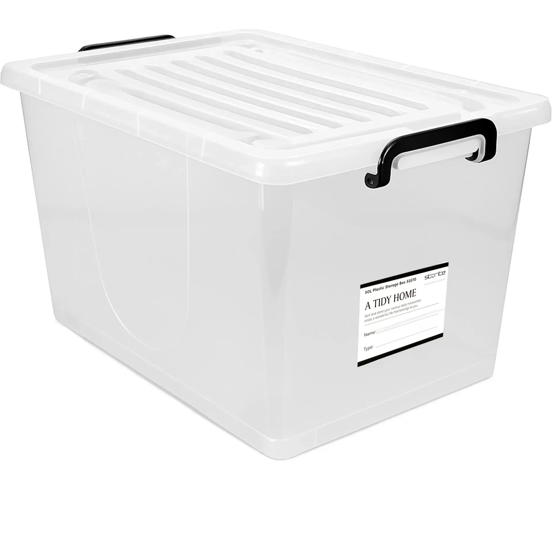 Multipurpose Plastic Storage Container Box